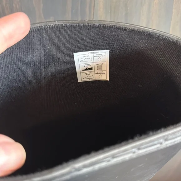 Hunter Boots Black Tall Rain Boots Womens 7 - Picture 4 of 10